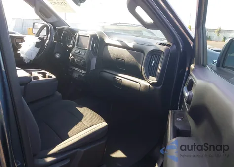 2021 Chevrolet Silverado K1500 Custom from USA, damaged, VIN 1GCPYBEK9MZ250626